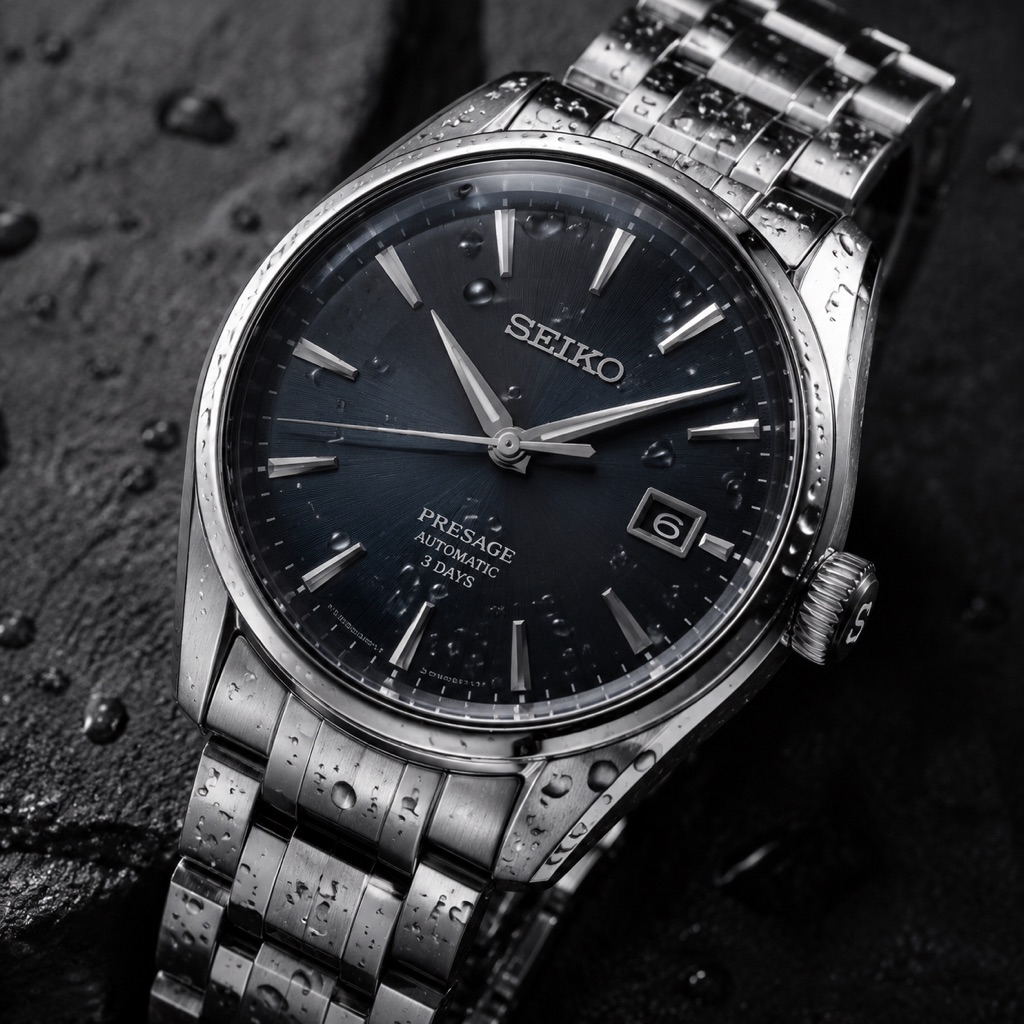 Luxury watch macro